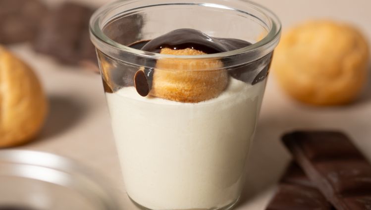 68315 Profiterol Fondente e Zabajone